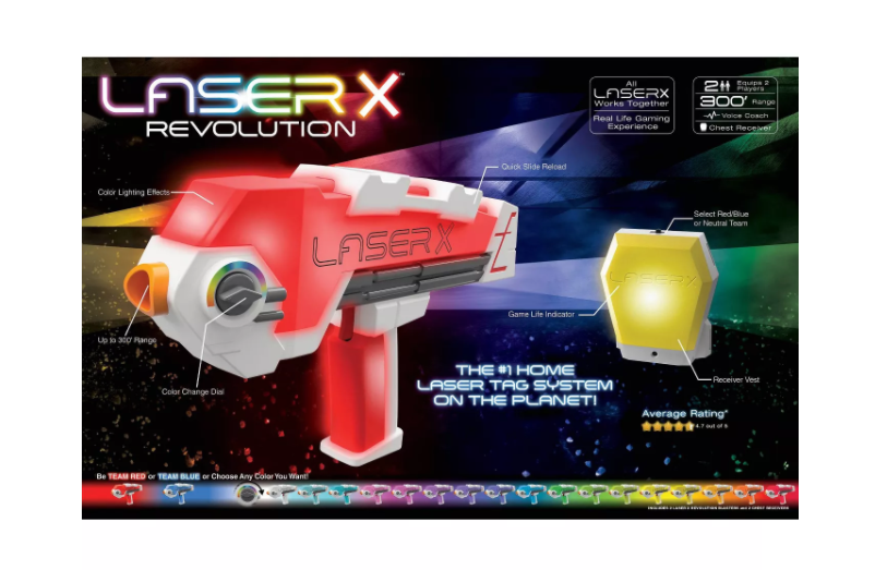 Laser X Evolution Double Blaster Set
